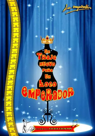 Cartel de Un traje nuevo para un loco emperador