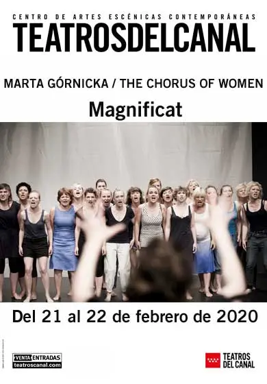 Cartel de MARTA GÓRNICKA/THE CHORUS OF WOMEN: Magnificat