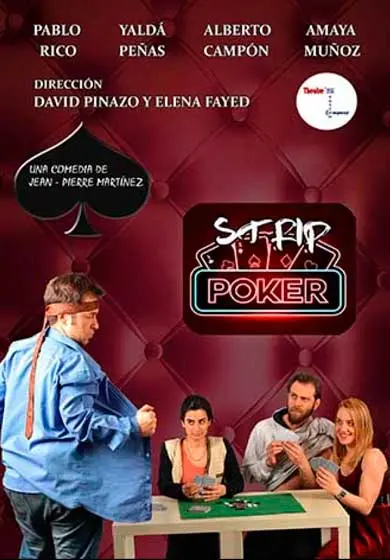 Cartel de Strip Poker