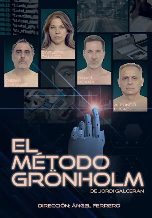 Cartel de El método Grönholm - Ángel Ferrero