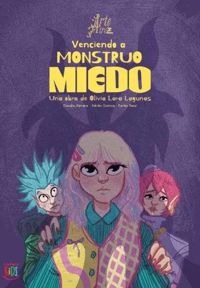 Cartel de Venciendo a monstruo Miedo