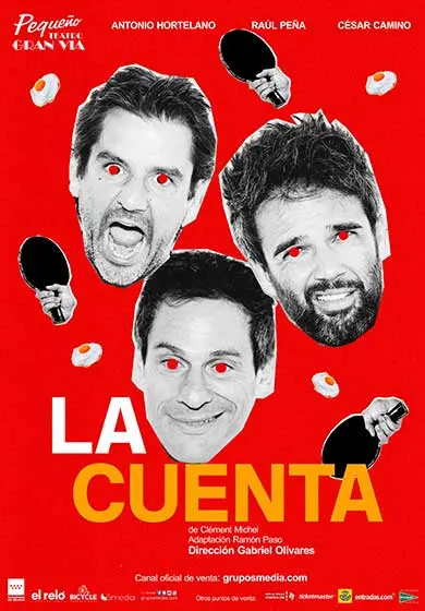 Cartel de La cuenta