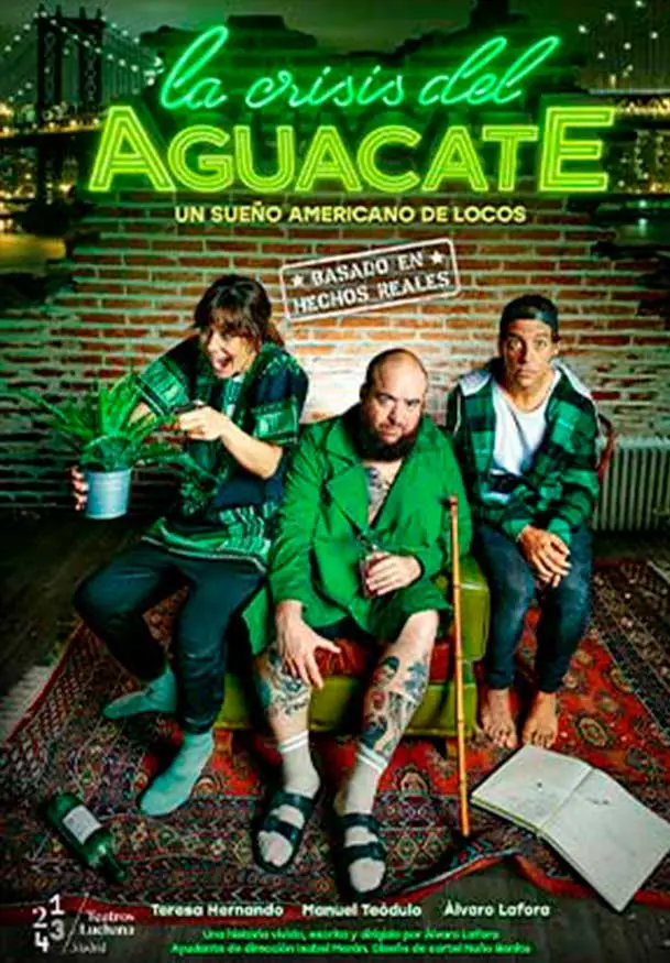 Cartel de La crisis del aguacate