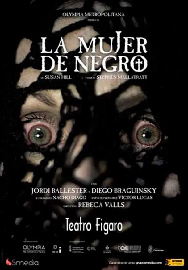 Cartel de La mujer de negro