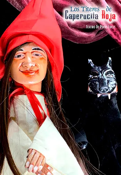 Cartel de Los títeres de Caperucita Roja