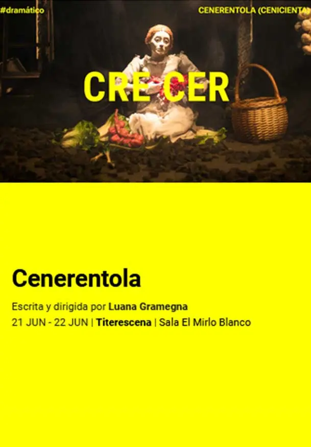 Cartel de Titerescena: Cenerentola