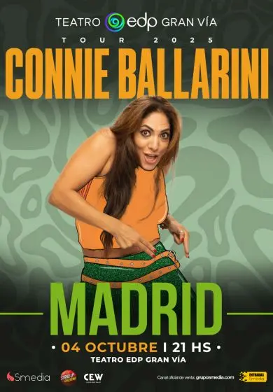 Cartel de Connie Ballarini Tour 2025