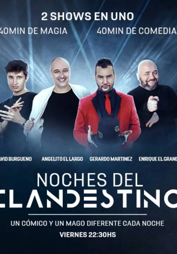 Cartel de Noches clandestinas