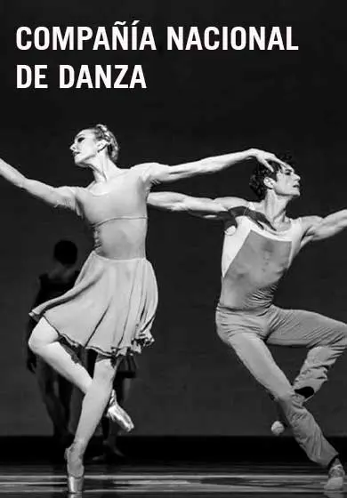 Cartel de Compañía Nacional de Danza: Plyphonia, Grosse Fuge y Concerto DSCH