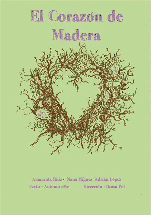 Cartel de El corazón de madera