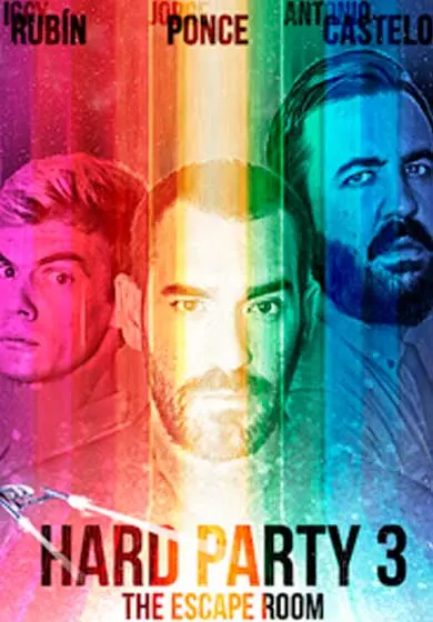 Cartel de Hard Party 3: The Escape Room