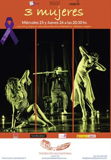 Cartel de 3 Mujeres