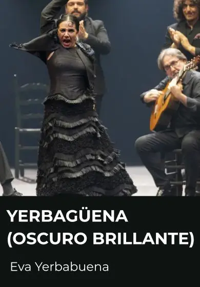 Cartel de Yerbagüena (oscuro brillante)
