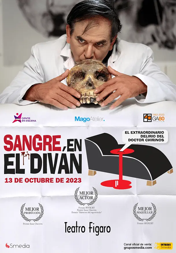 Cartel de Sangre en el diván