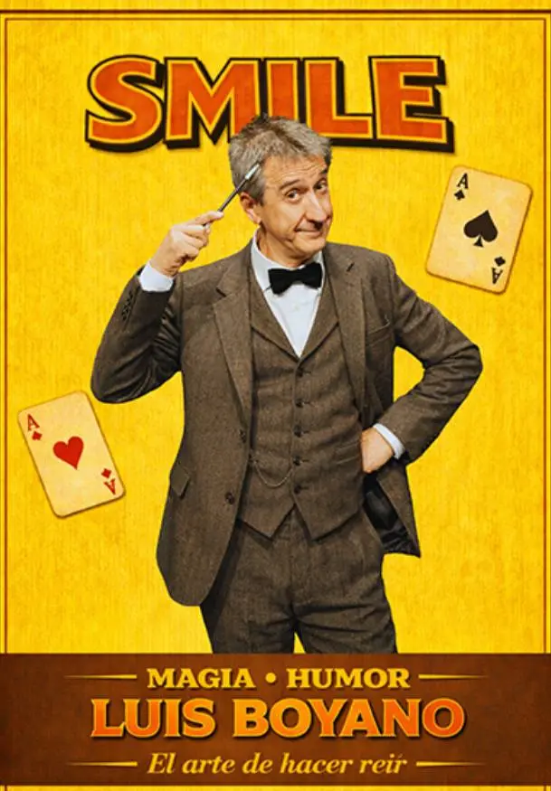 Cartel de Smile. Luis Boyano