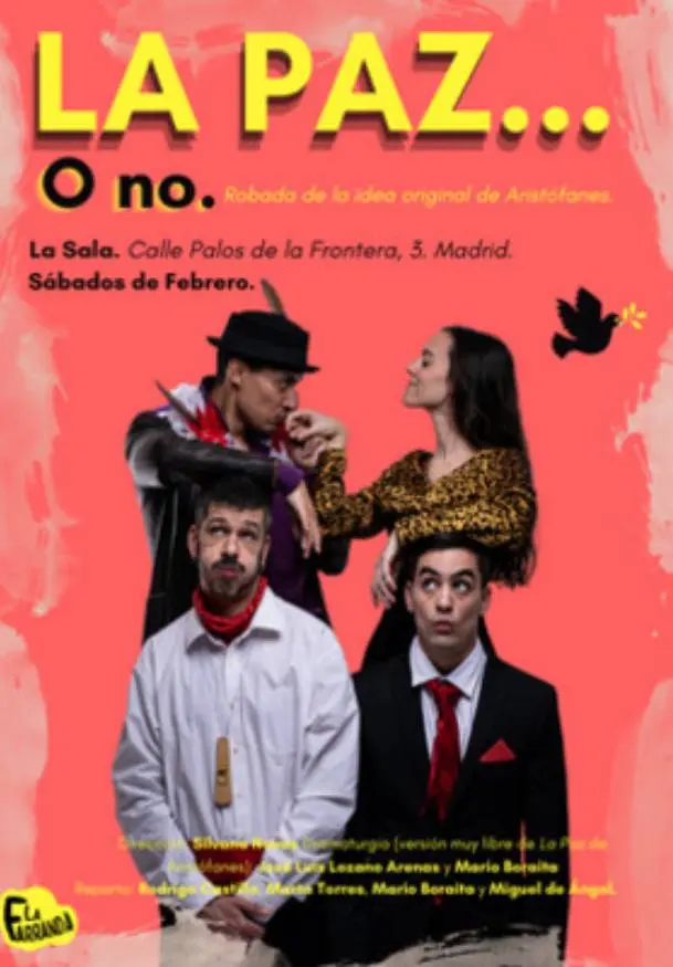 Cartel de La paz... o no