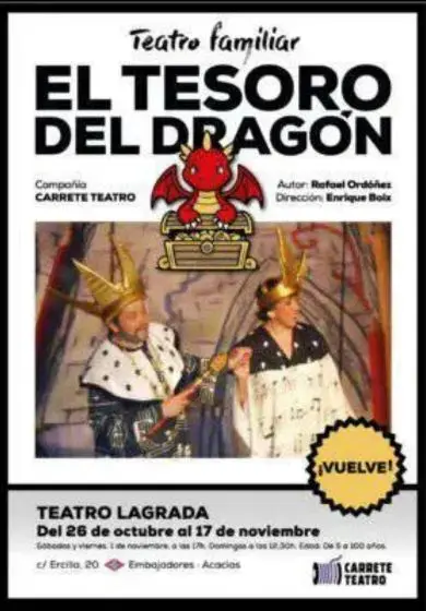 Cartel de El tesoro del dragón