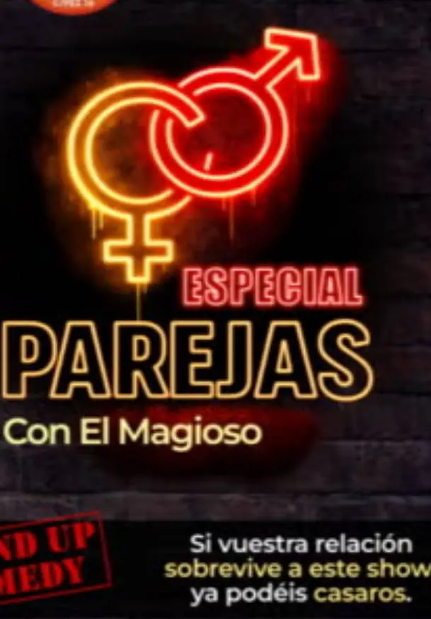 Cartel de Especial Parejas con El Magioso
