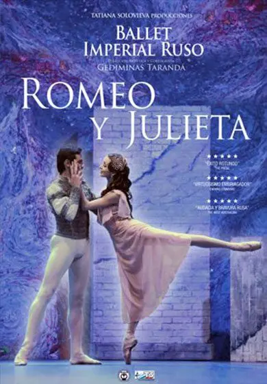 Cartel de Ballet Imperial Ruso - Romeo y Julieta