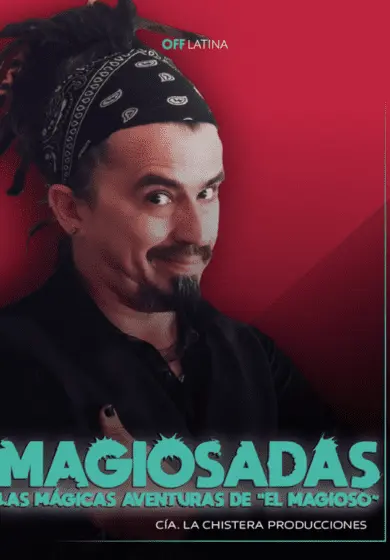 Cartel de Magiosadas: piedra, papel, tijera