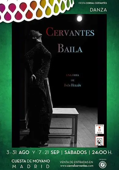 Cartel de Cervantes Baila