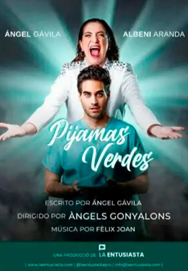 Cartel de Pijamas verdes