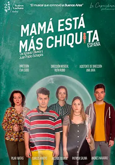 Cartel de Mamá está más chiquita