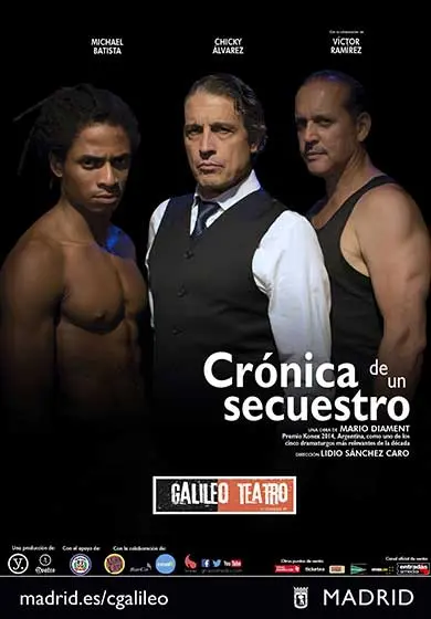 Cartel de Crónica de un secuestro