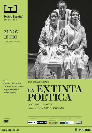 Cartel de La Extinta Poética