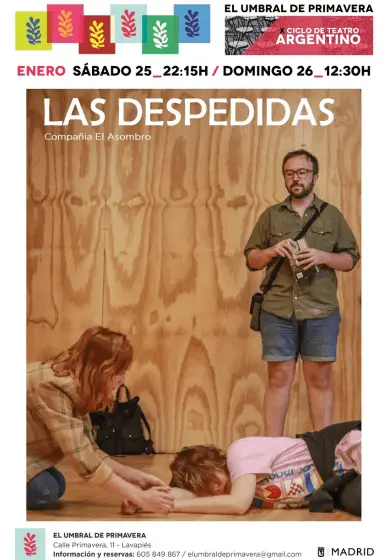 Cartel de Las despedidas