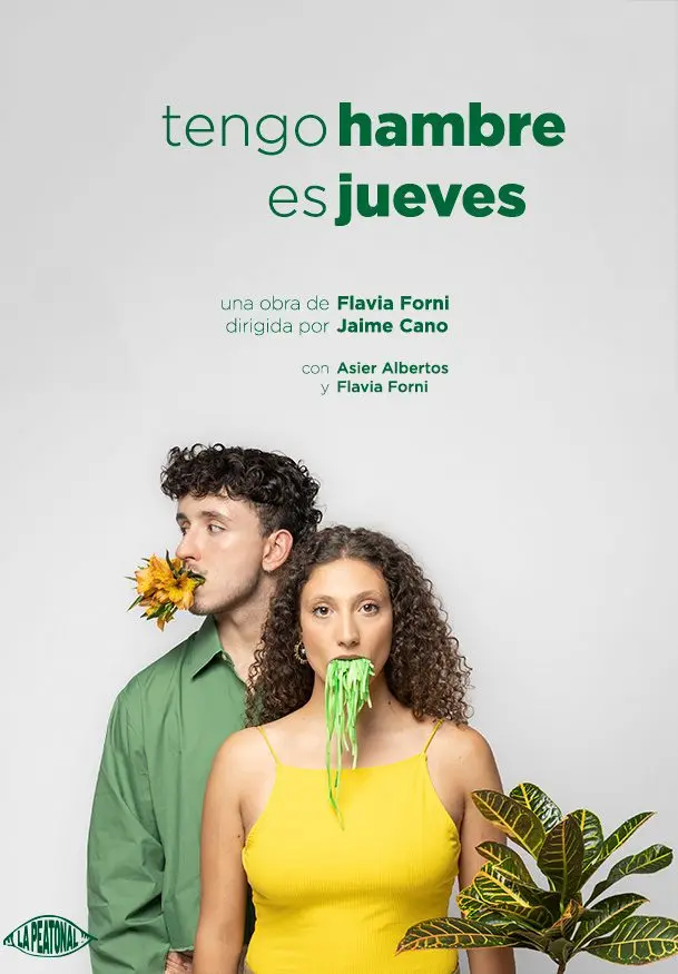 Cartel de Tengo hambre es jueves