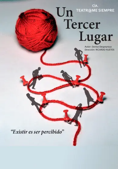Cartel de Teatr@me siempre: Un tercer lugar