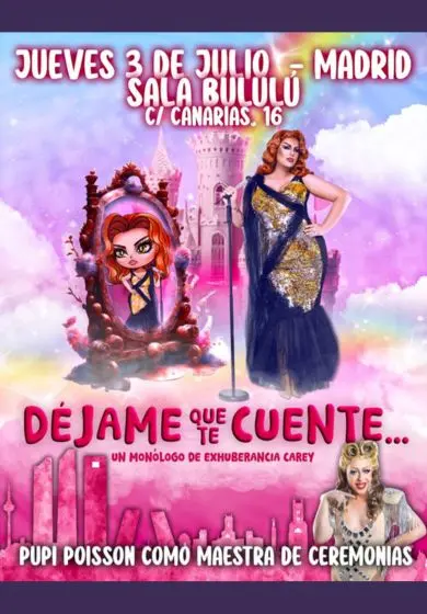 Cartel de Déjame que te cuente - Exhuberancia Carey