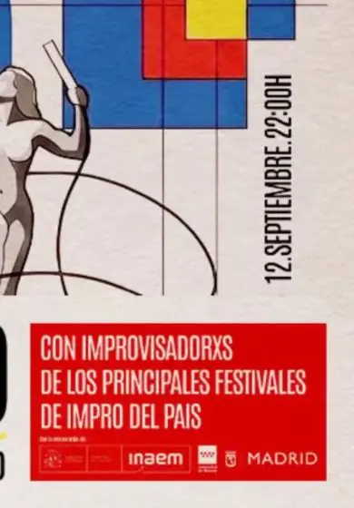 Cartel de Velada de Impro - ImproMadrid