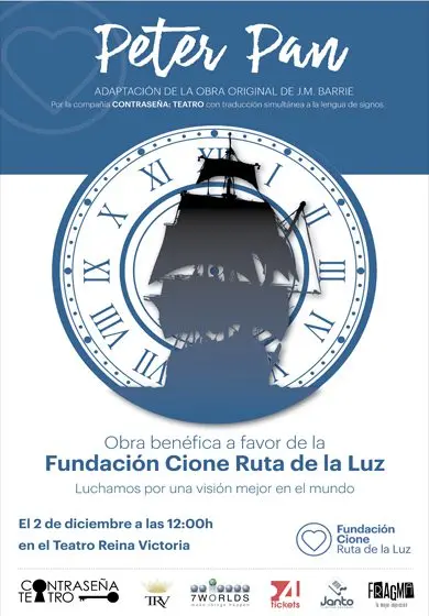 Cartel de Contraseña Teatro: Peter Pan
