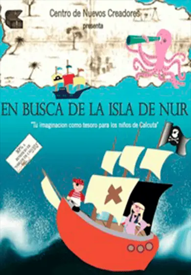 Cartel de En busca de la Isla de Nur