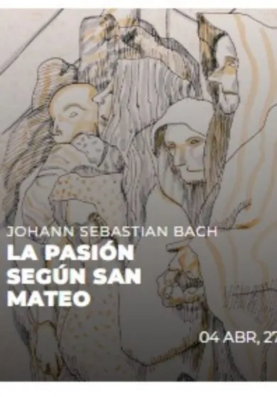 Cartel de La Pasión según San Mateo