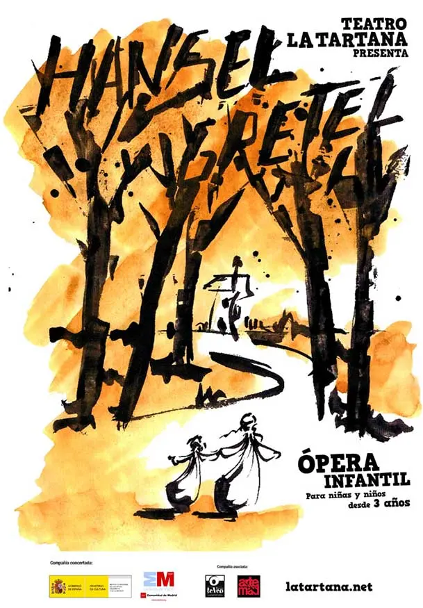 Cartel de La Tartana: Hansel y Gretel