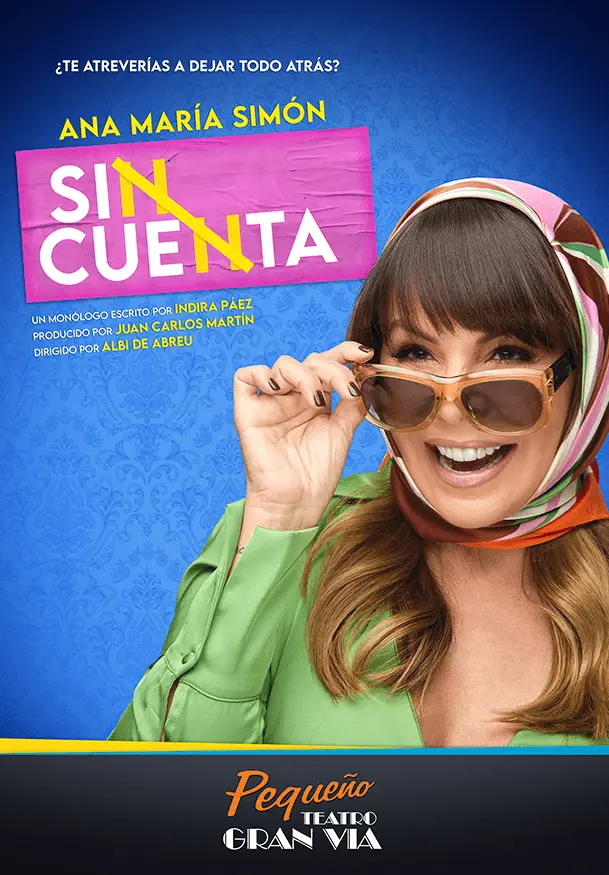 Cartel de Ana María Simón: Sin cuenta