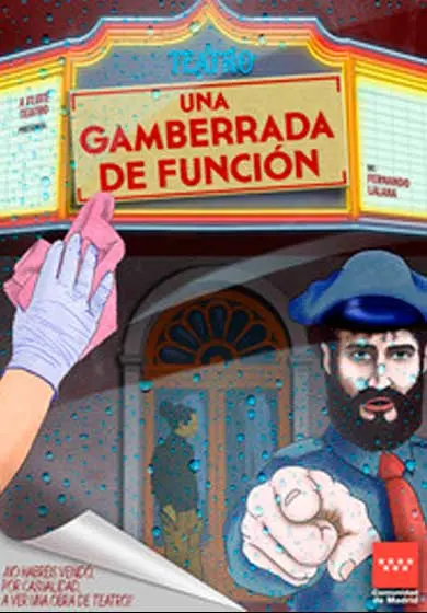 Cartel de Una gamberrada de función