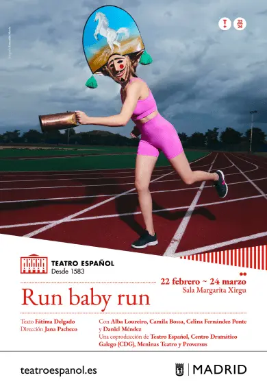 Cartel de Run baby run