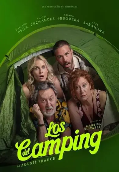 Cartel de Los del Camping