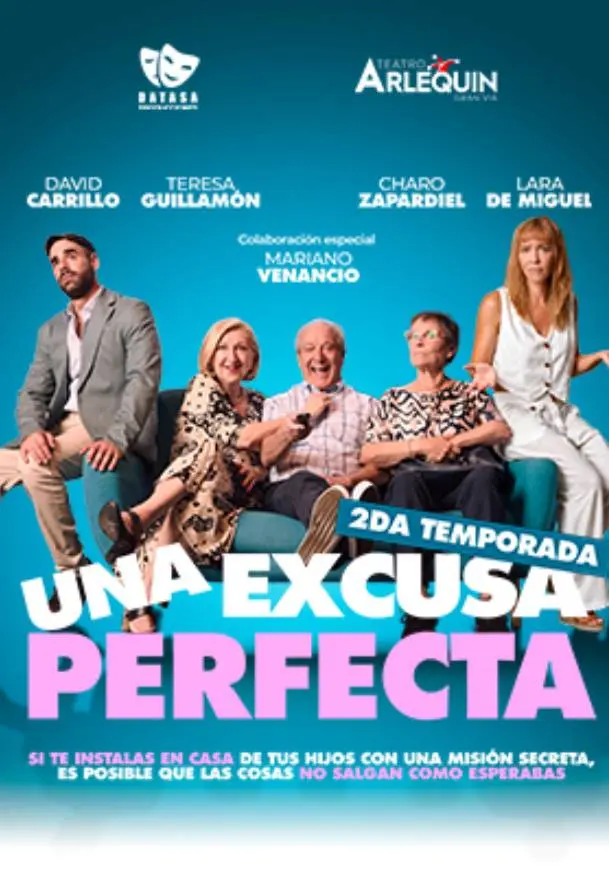 Cartel de Una excusa perfecta