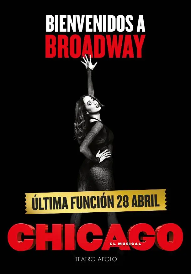 Cartel de Chicago, el musical