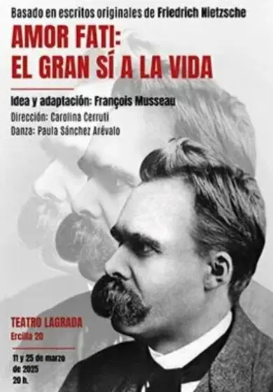 Cartel de Amor Fati: el gran sí a la vida
