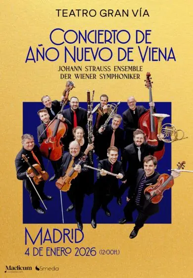 Cartel de Concierto de Año Nuevo de Viena