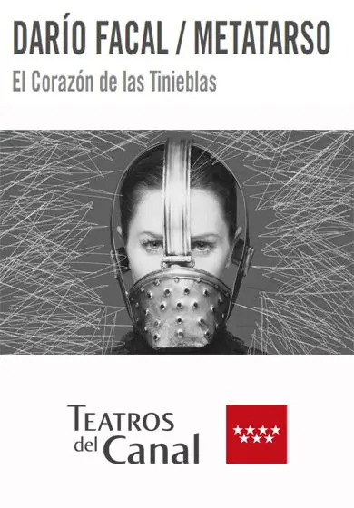 Cartel de Darío Facal / Metatarso: El corazón de las Tinieblas
