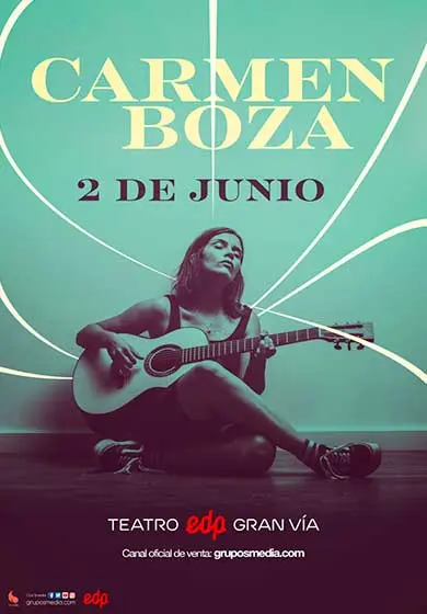 Cartel de Carmen Boza: La Grieta