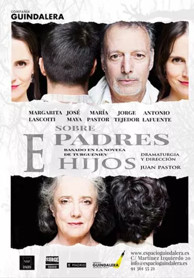 Cartel de Sobre padres e hijos