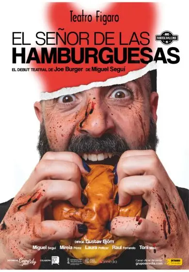 Cartel de El señor de las hamburguesas